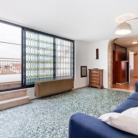 Ponte Di Rialto Penthouse With Panoramic Terrace Apartment Venesia Bagian luar foto
