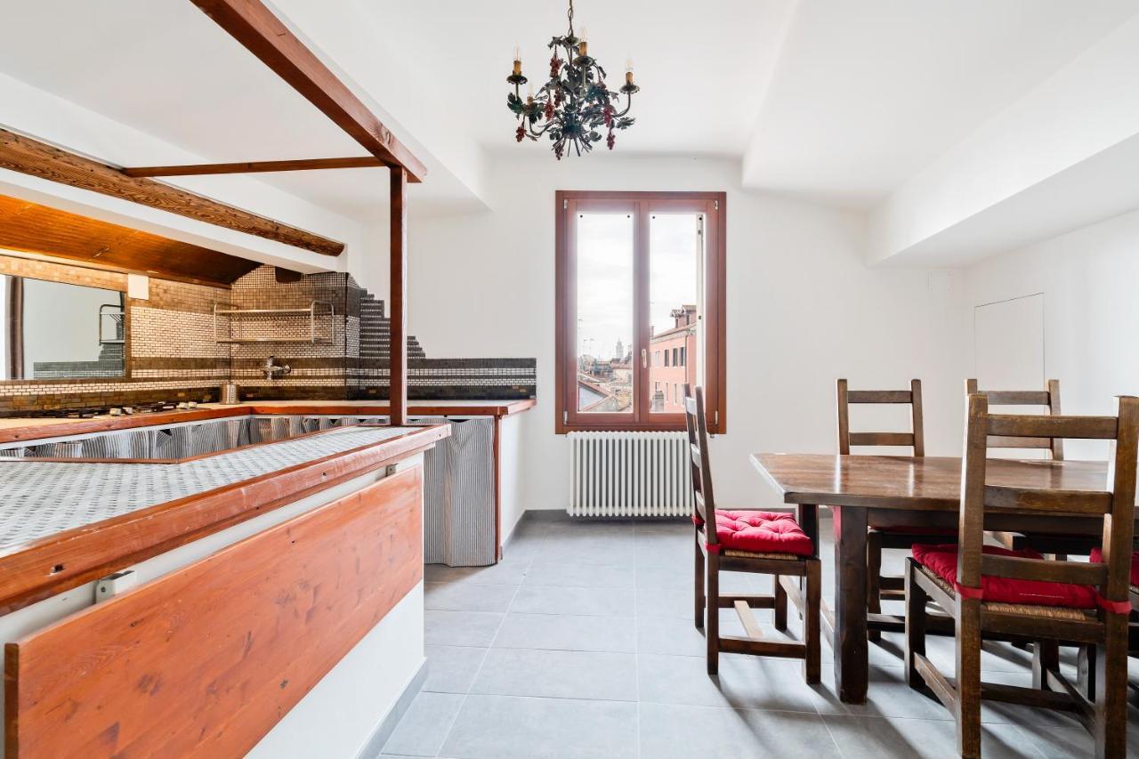 Ponte Di Rialto Penthouse With Panoramic Terrace Apartment Venesia Bagian luar foto
